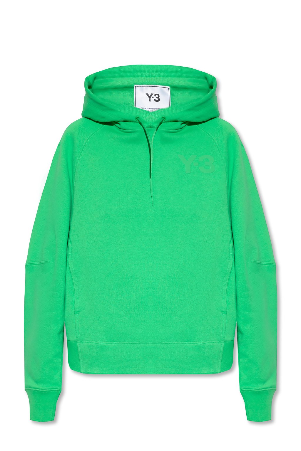 Green Hoodie with logo Y - 3 Yohji Yamamoto - PLEASURES